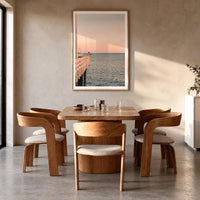 Santa Cruz Wharf Fine Art Photo Print – fine art print by The Cali Studio