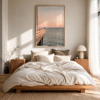 Santa Cruz Wharf Fine Art Photo Print – fine art print by The Cali Studio