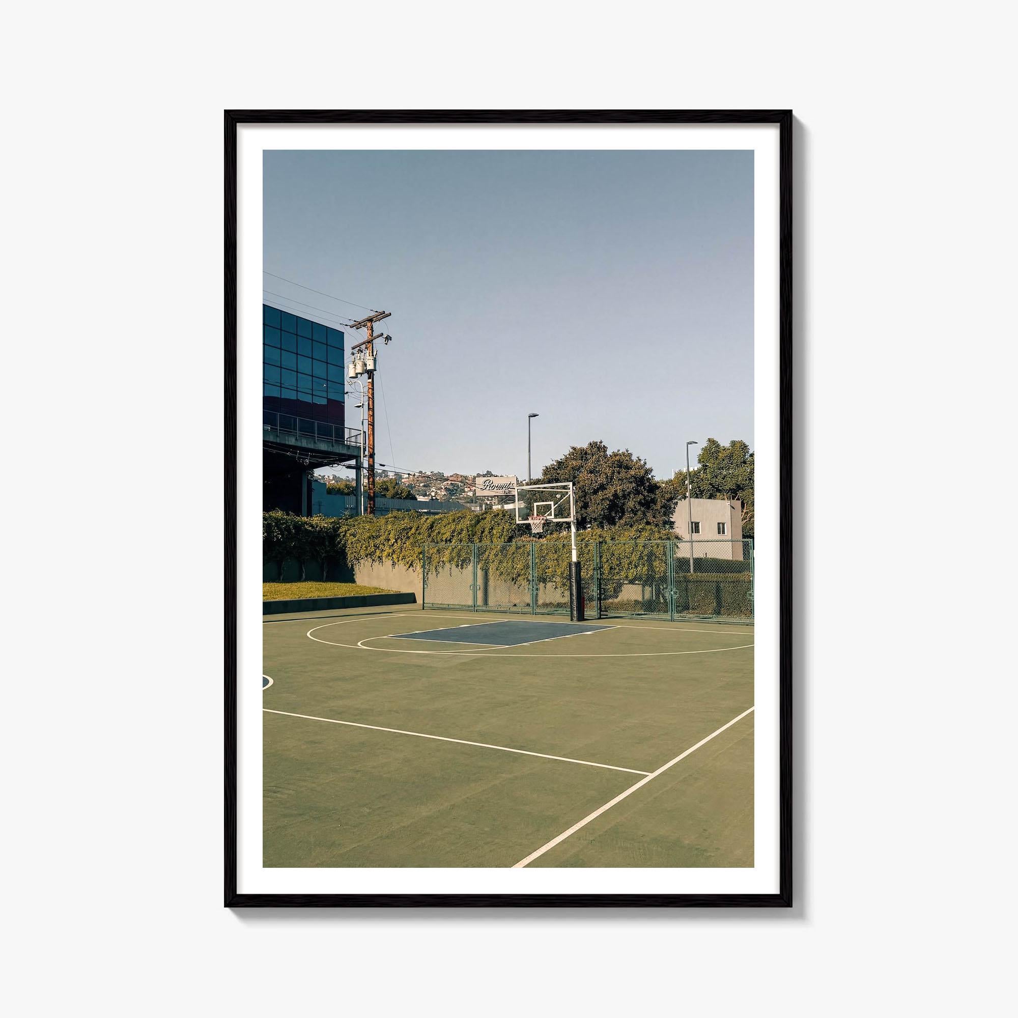 West Hollywood Basketball Court Fine Art Photo Print – fine art print by The Cali Studio