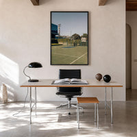 West Hollywood Basketball Court Fine Art Photo Print – fine art print by The Cali Studio