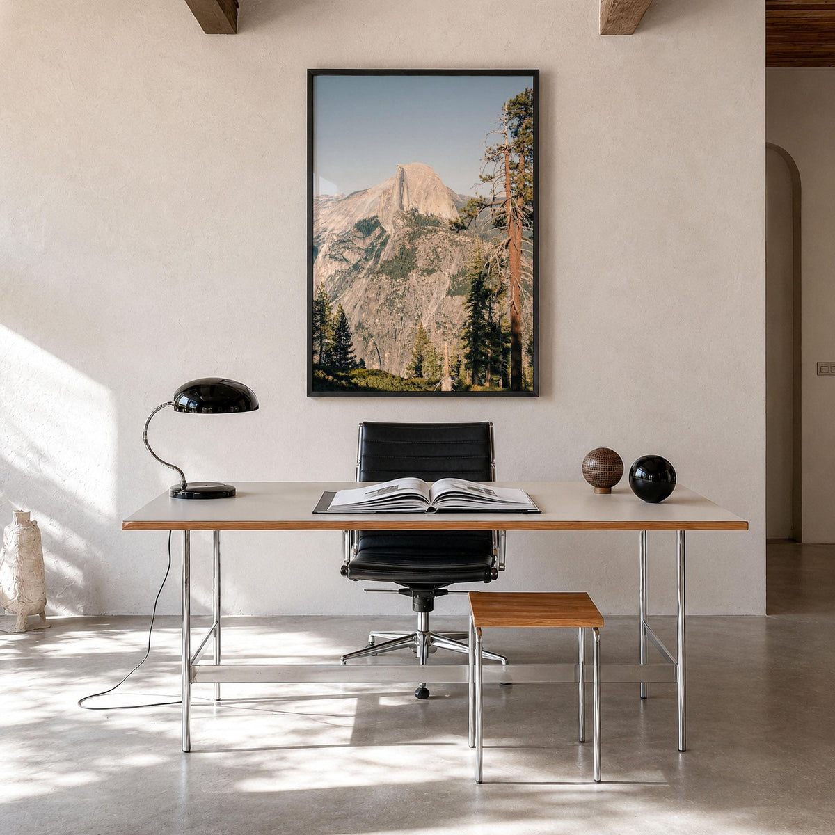 Half Dome Granite Peak Fine Art Photo Print – fine art print by The Cali Studio