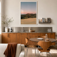 Runyon Canyon Dusk Moon Fine Art Photo Print – fine art print by The Cali Studio