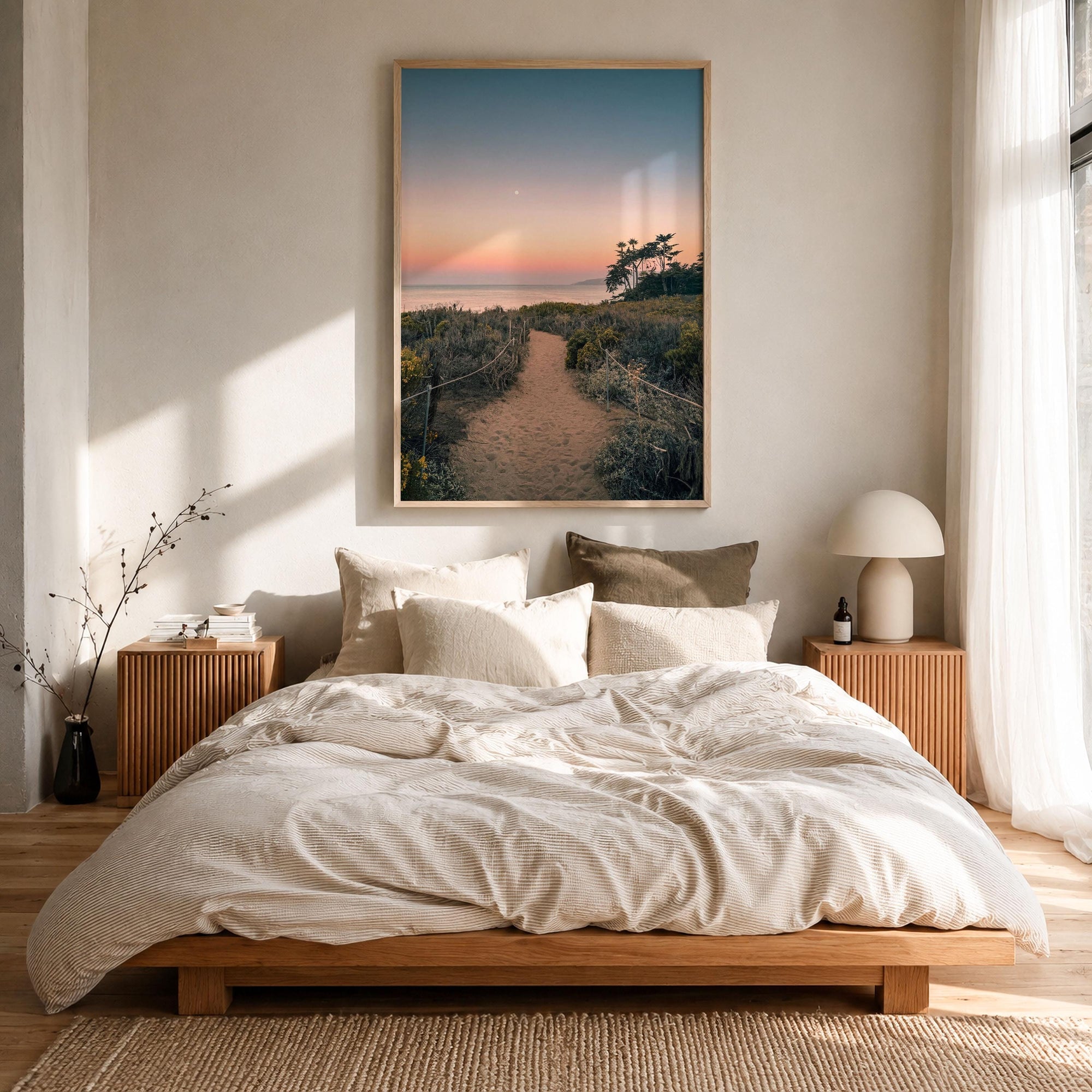 Point Dume Sandy Path Fine Art Photo Print – fine art print by The Cali Studio