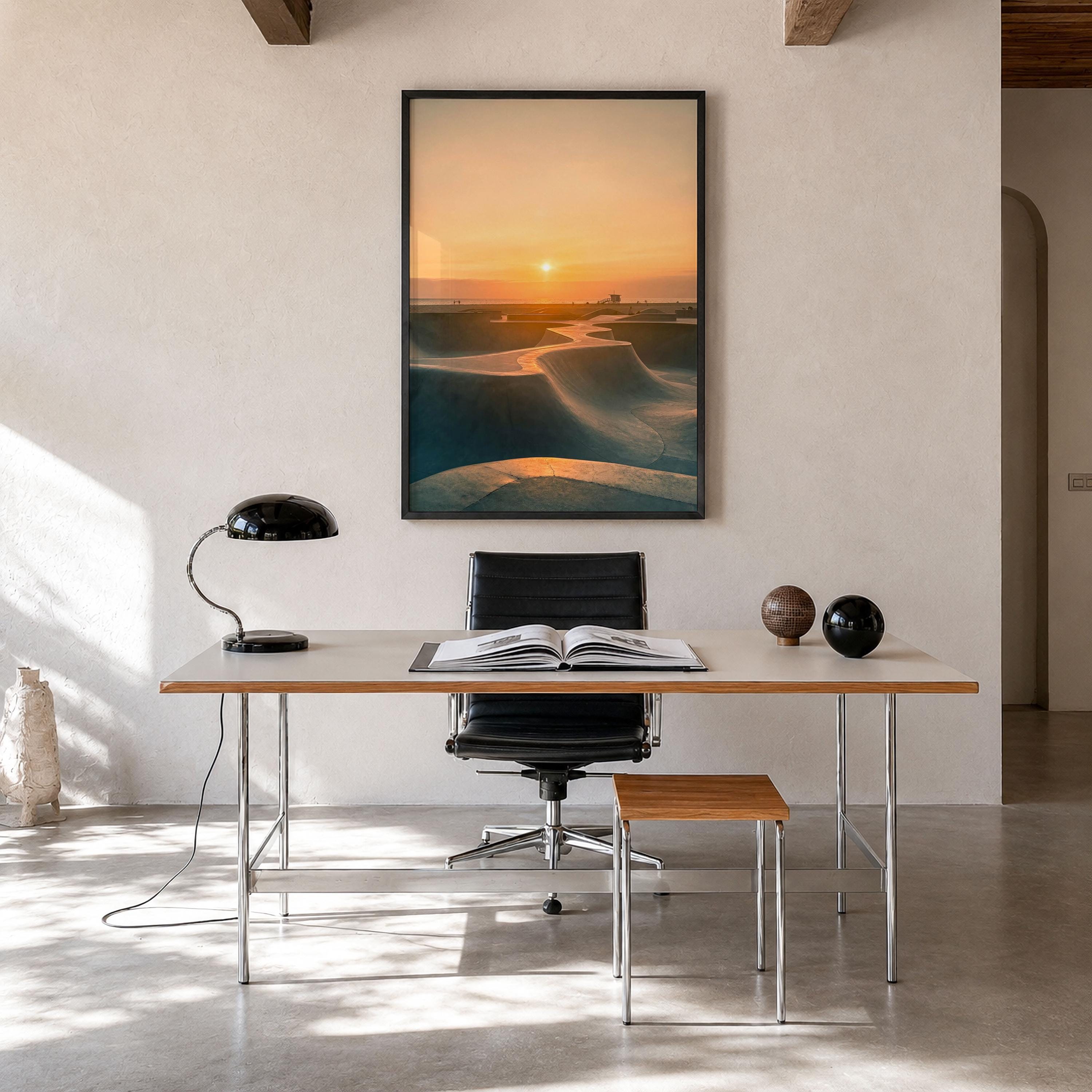 Venice Skatepark Fine Art Photo Print – fine art print by The Cali Studio
