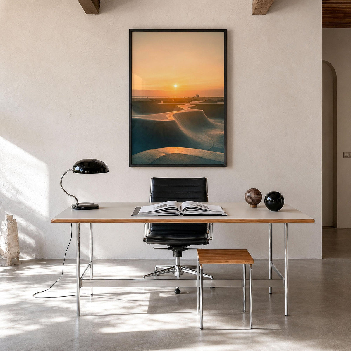 Venice Skatepark Fine Art Photo Print – fine art print by The Cali Studio