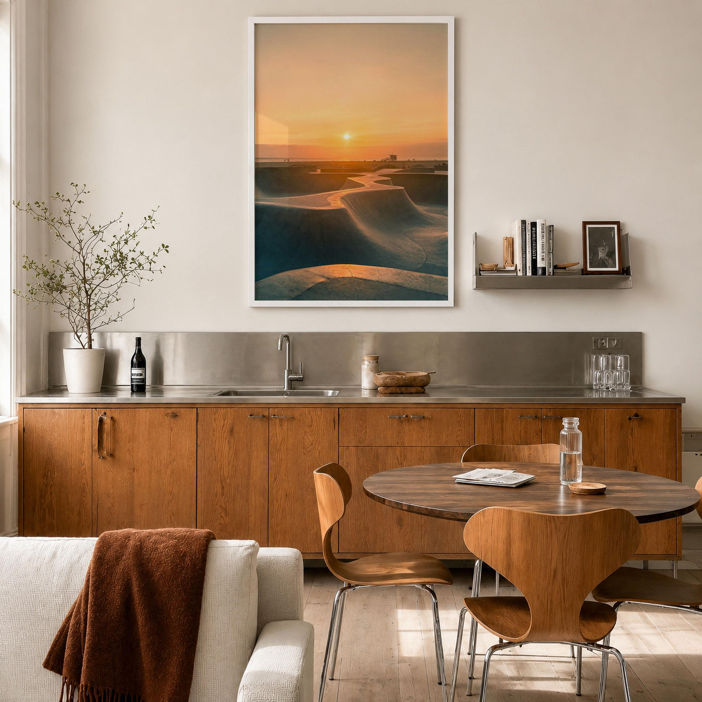 Venice Skatepark Fine Art Photo Print – fine art print by The Cali Studio