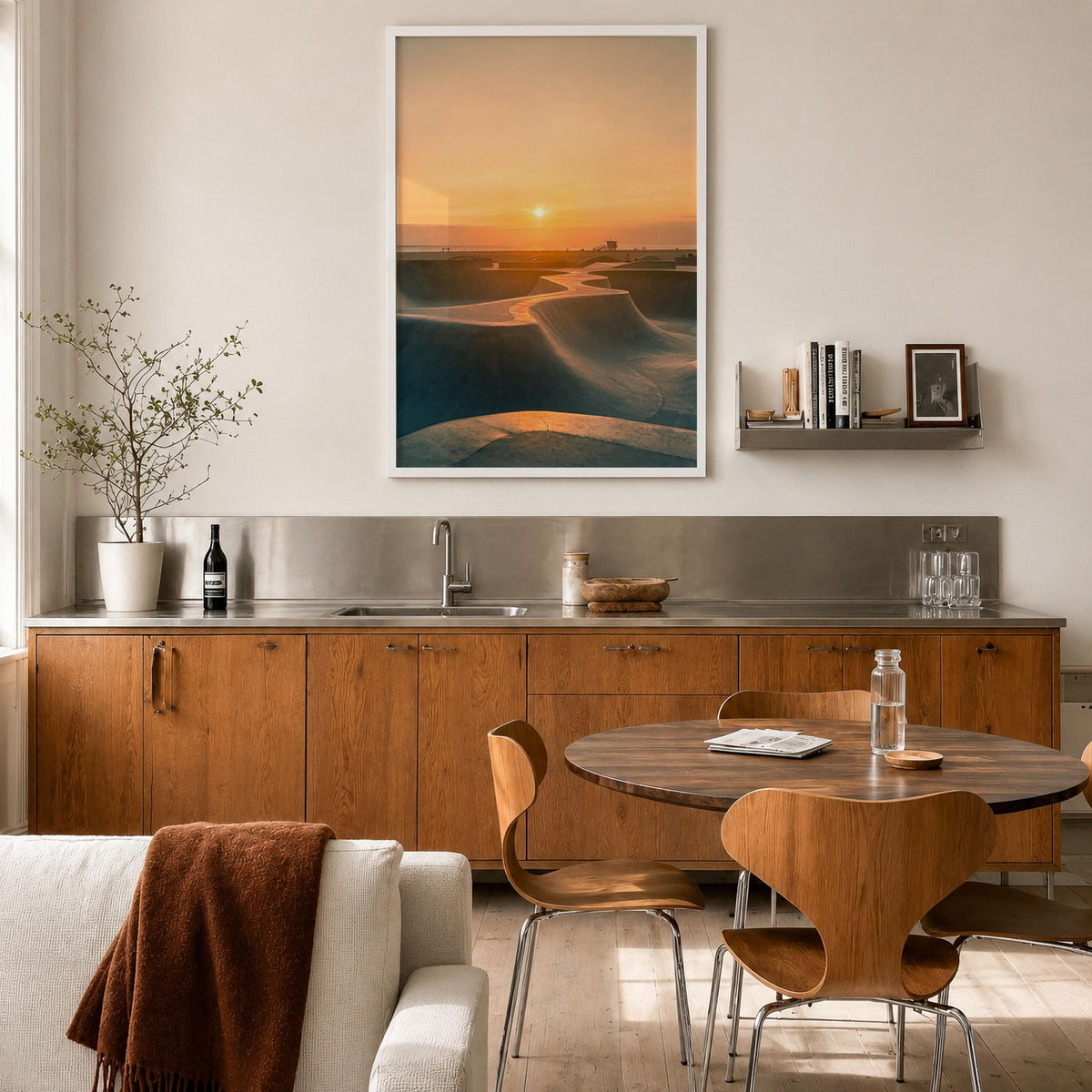 Venice Skatepark Fine Art Photo Print – fine art print by The Cali Studio