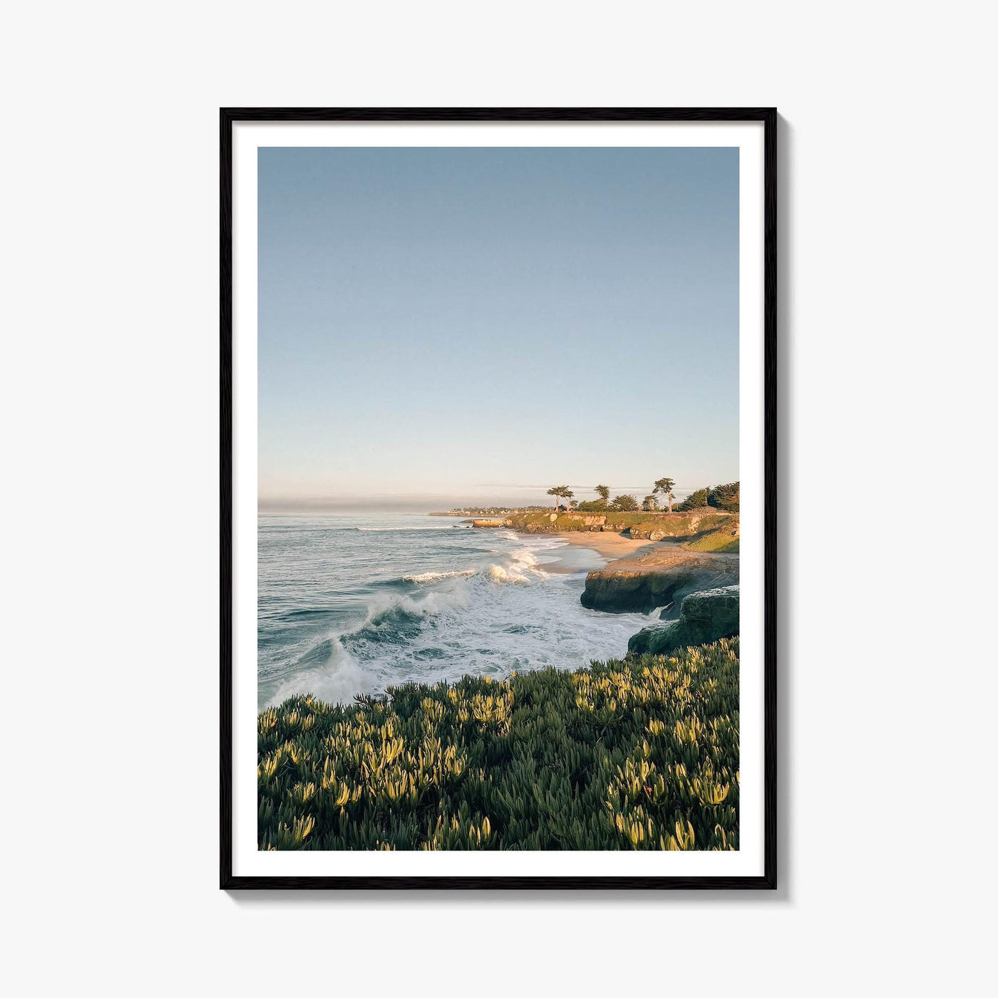 Santa Cruz Cliffs Fine Art Photo Print – fine art print by The Cali Studio