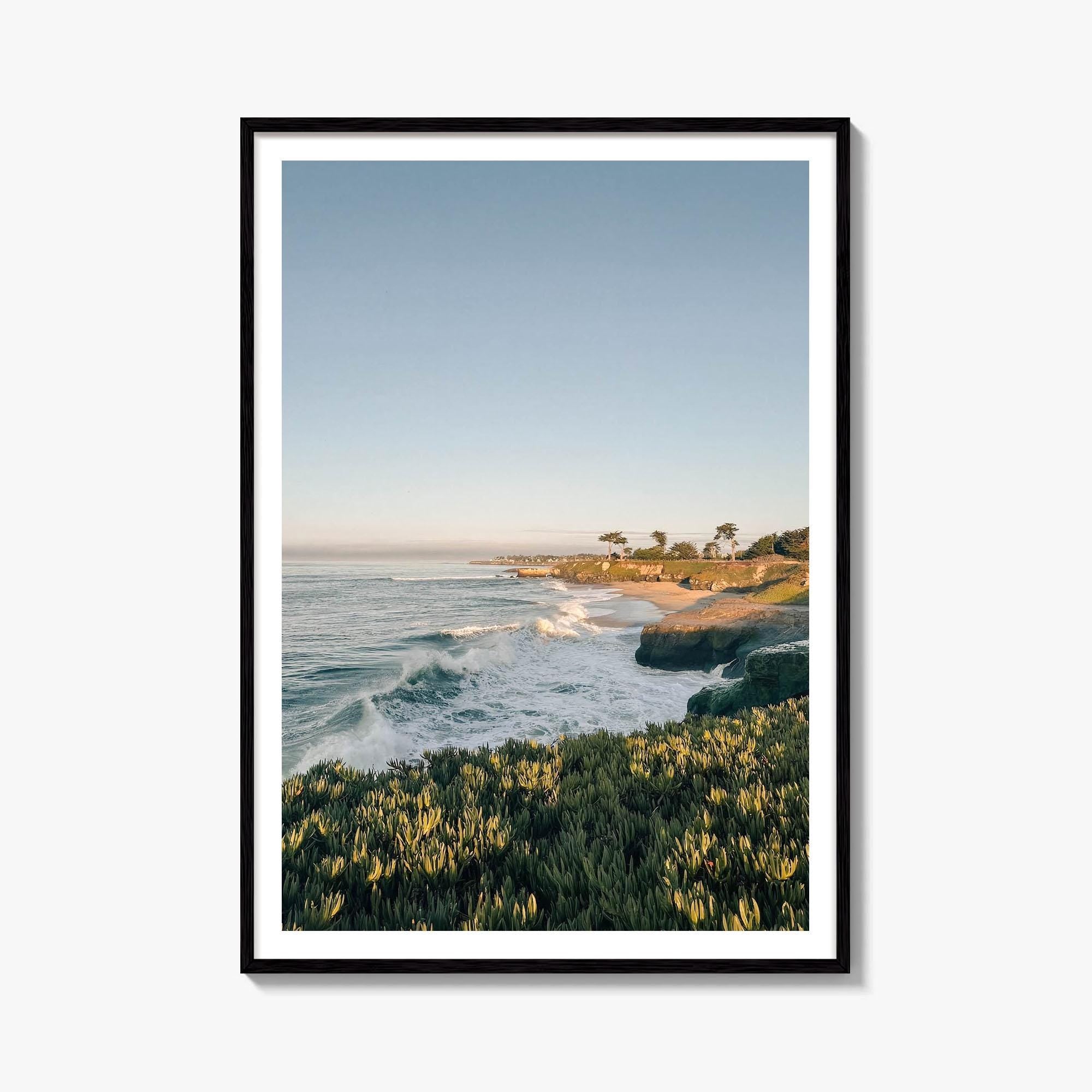 Santa Cruz Cliffs Fine Art Photo Print – fine art print by The Cali Studio