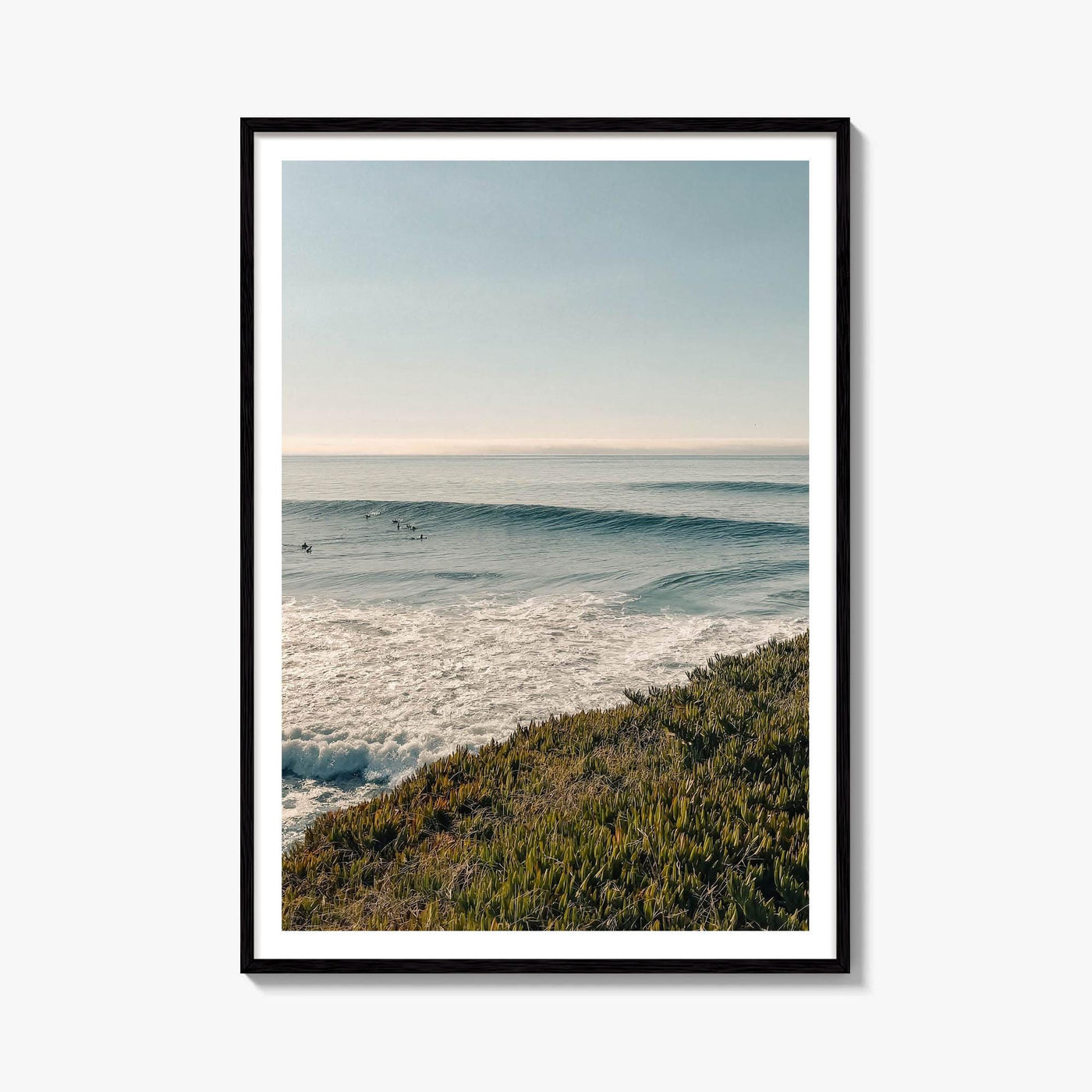 Santa Cruz Surfers Fine Art Photo Print – fine art print by The Cali Studio