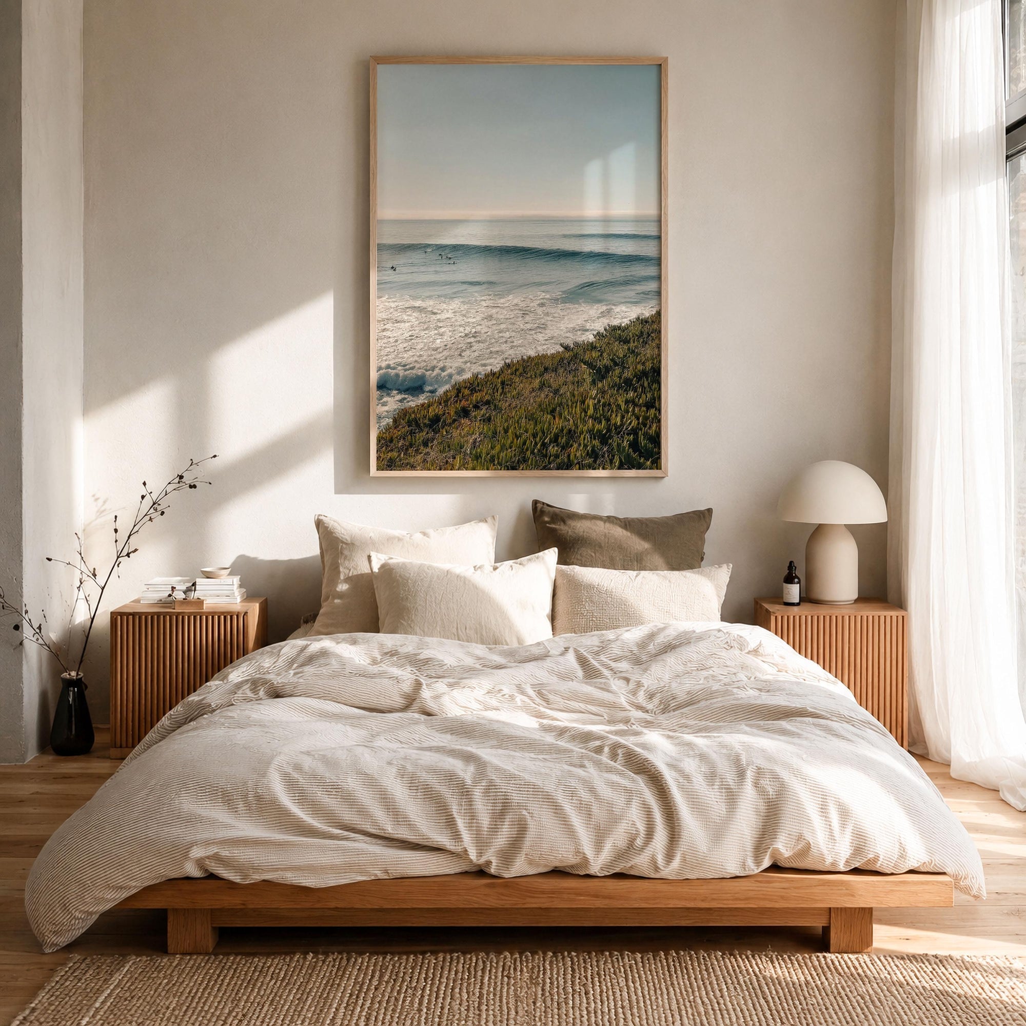 Santa Cruz Surfers Fine Art Photo Print – fine art print by The Cali Studio