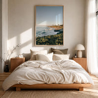 Santa Cruz Cliffs Fine Art Photo Print – fine art print by The Cali Studio