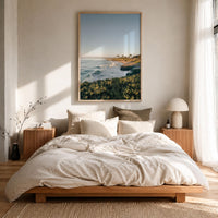 Santa Cruz Cliffs Fine Art Photo Print – fine art print by The Cali Studio