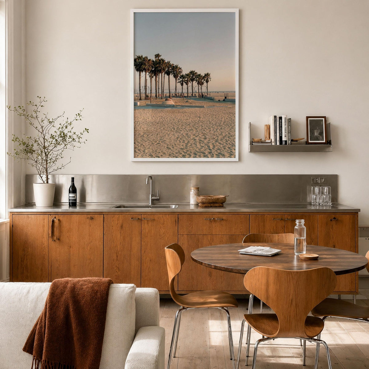 Santa Monica Fine Art Photo Print – fine art print by The Cali Studio