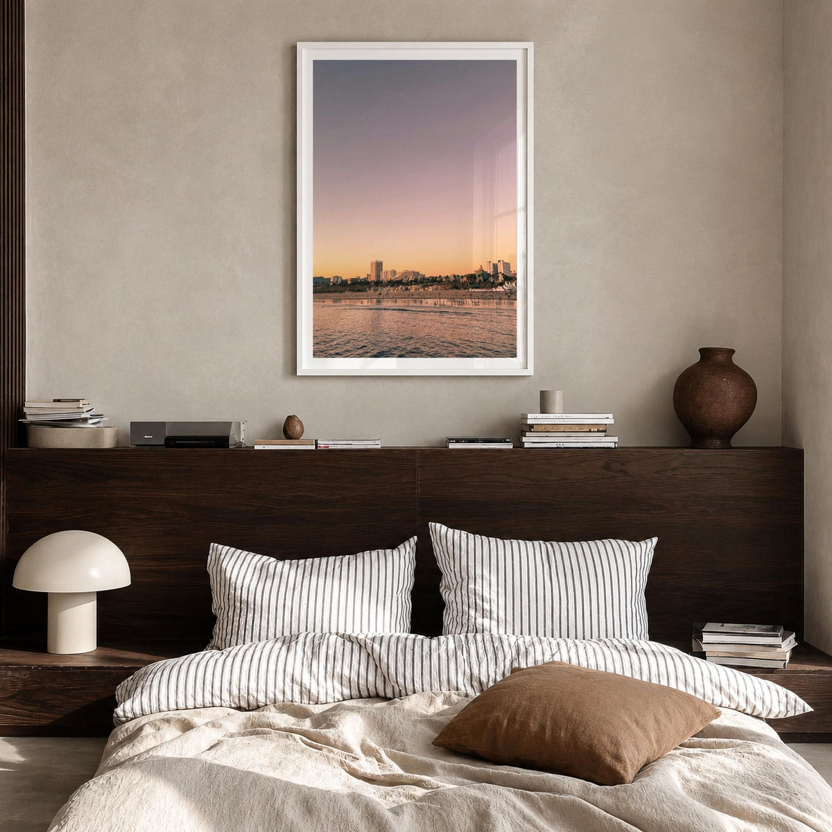 Santa Monica Fine Art Photo Print – fine art print by The Cali Studio