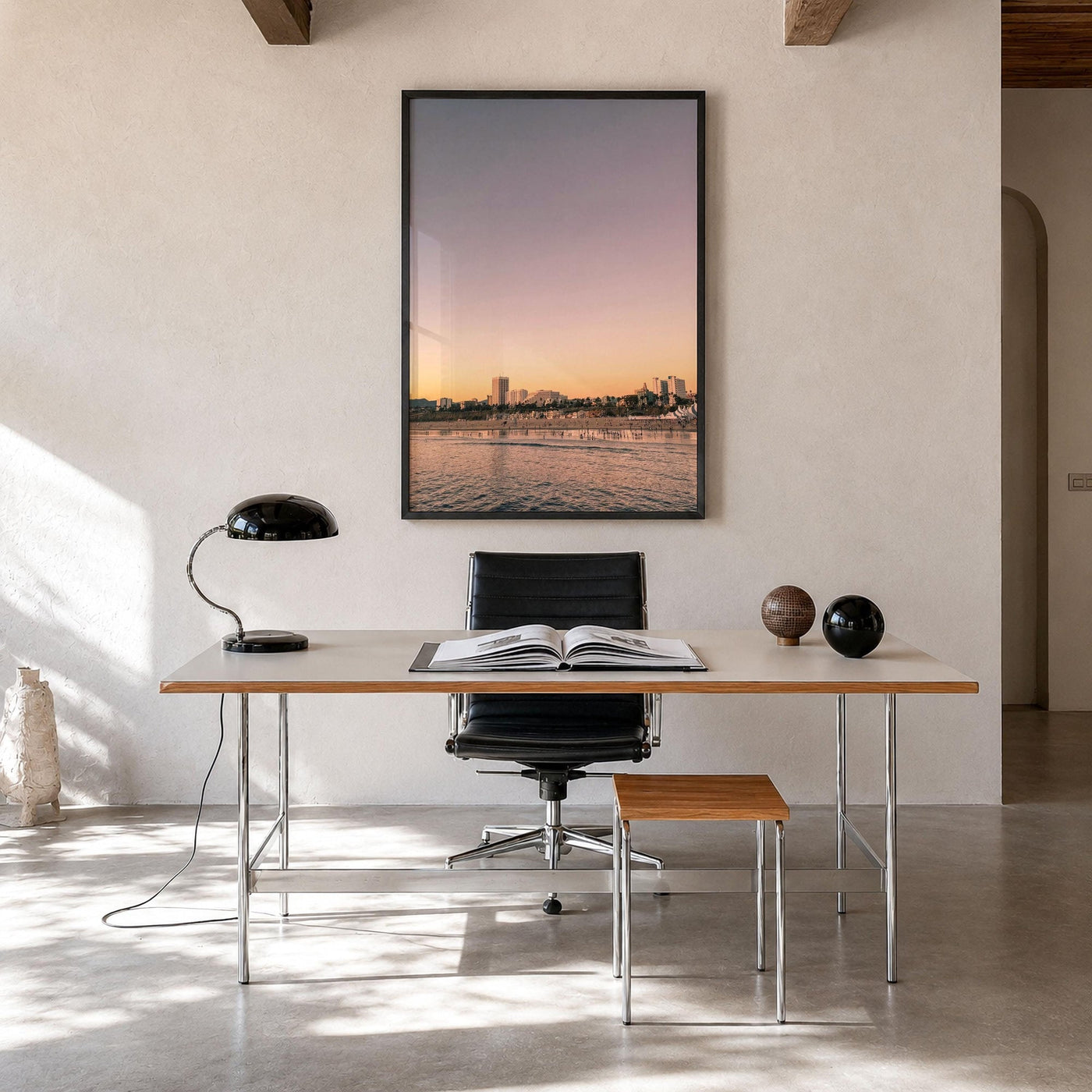 Santa Monica Fine Art Photo Print – fine art print by The Cali Studio