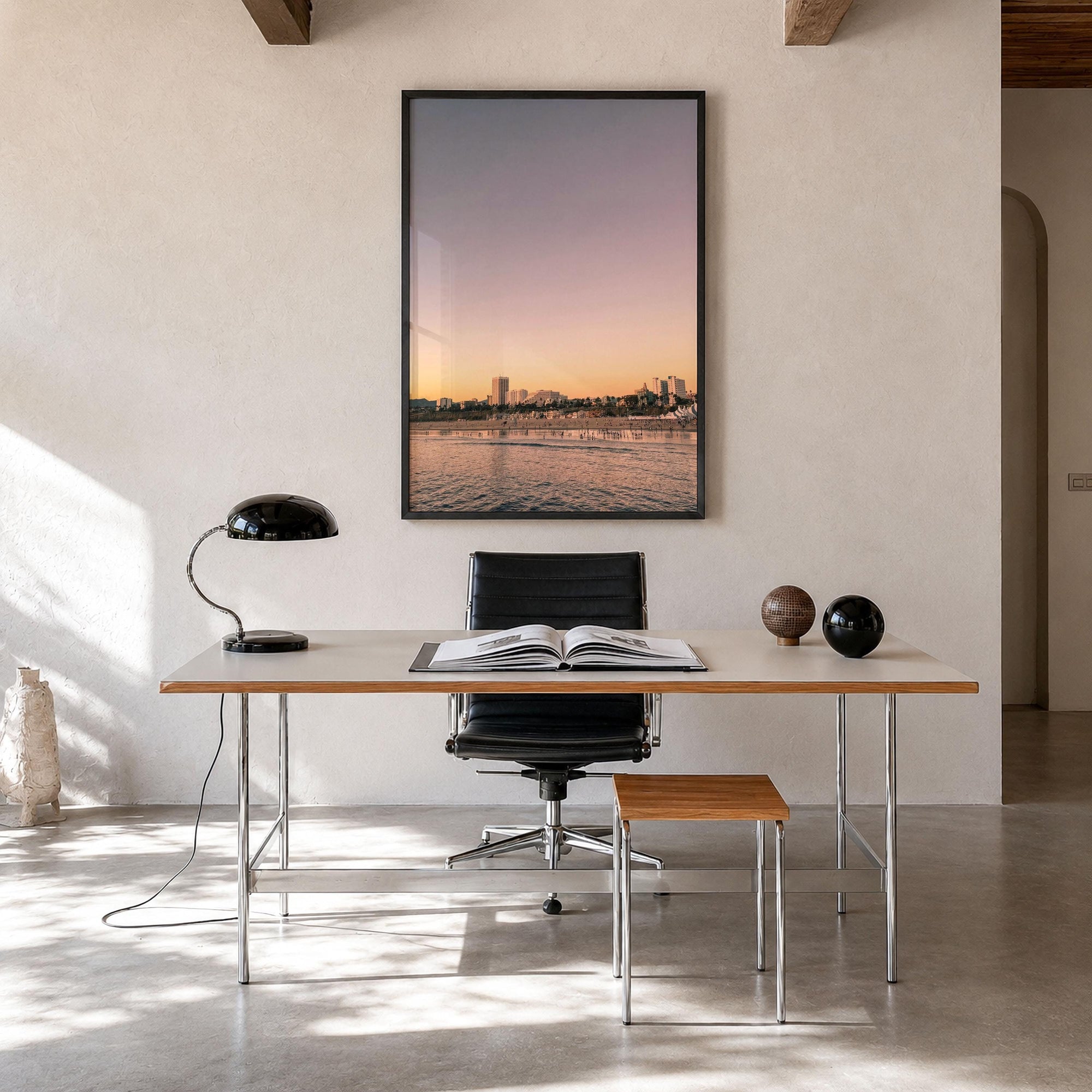 Santa Monica Fine Art Photo Print – fine art print by The Cali Studio
