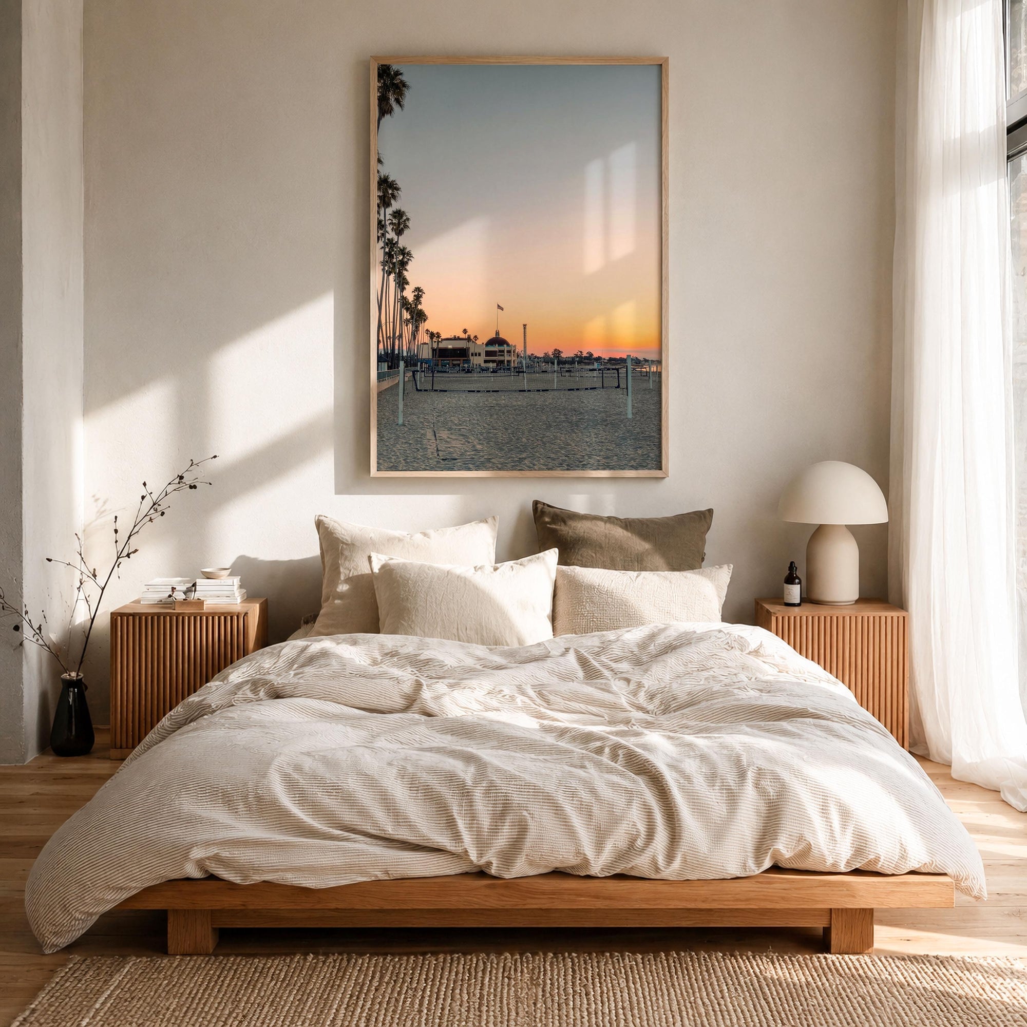 Santa Cruz Boardwalk Fine Art Photo Print – fine art print by The Cali Studio