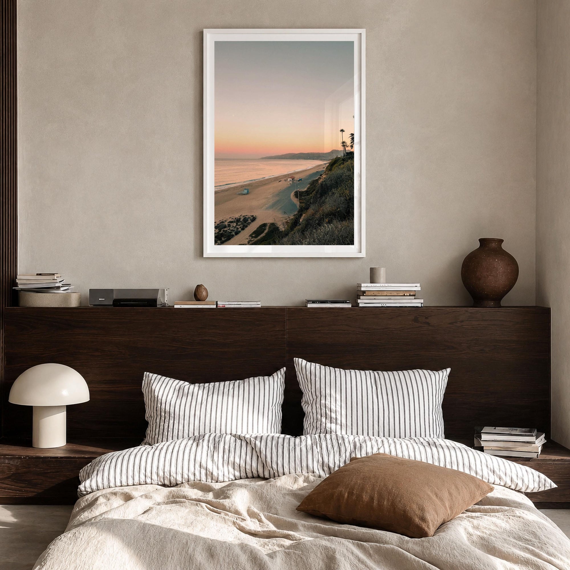 Point Dume Lifeguard Tower Fine Art Photo Print – fine art print by The Cali Studio