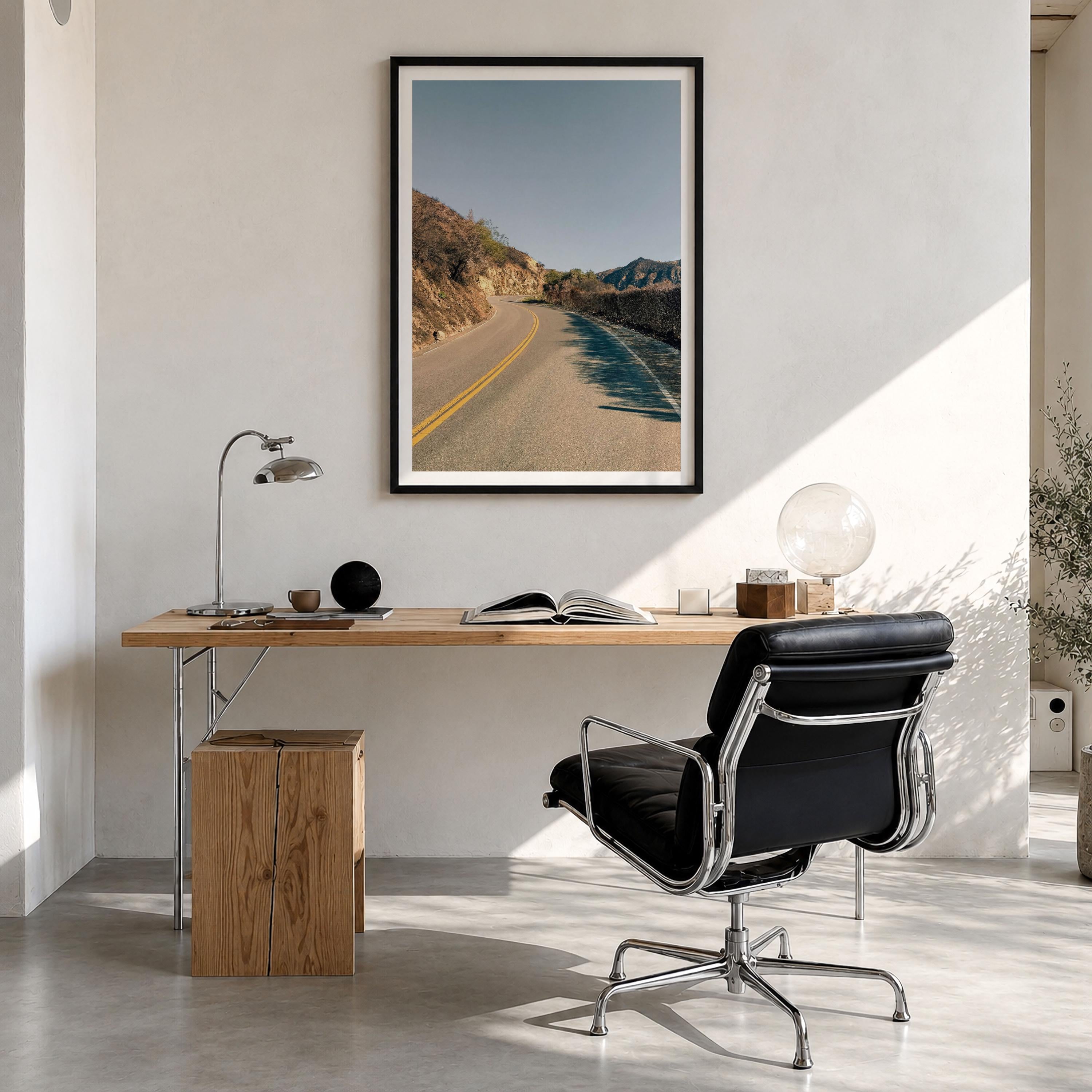 Santa Monica Mountains Fine Art Photo Print – fine art print by The Cali Studio