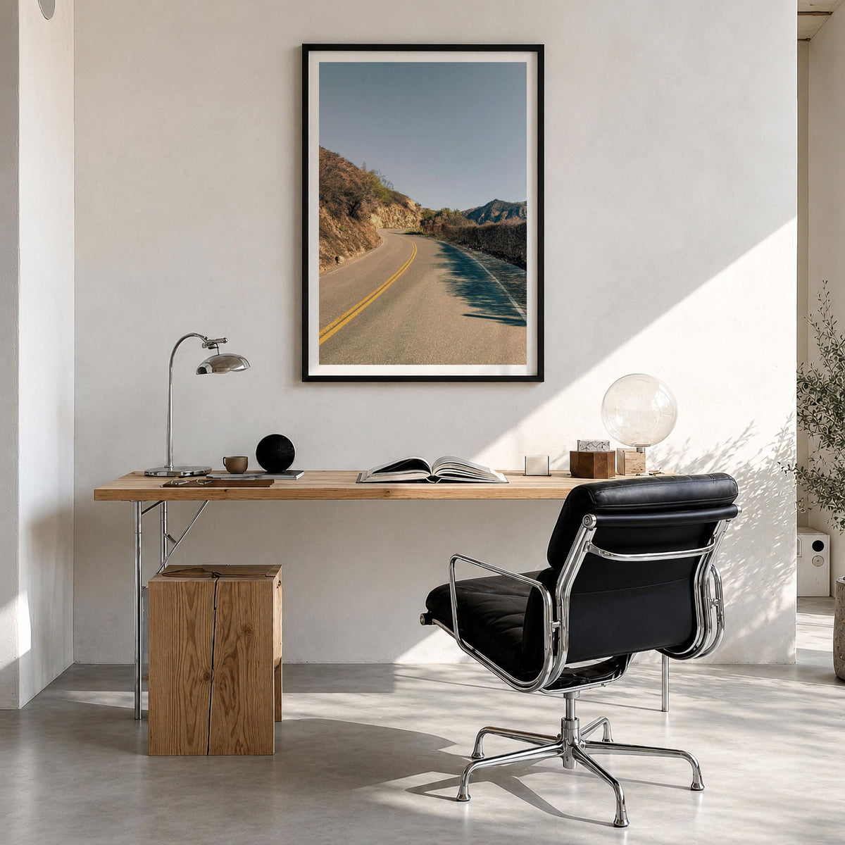 Santa Monica Mountains Fine Art Photo Print – fine art print by The Cali Studio