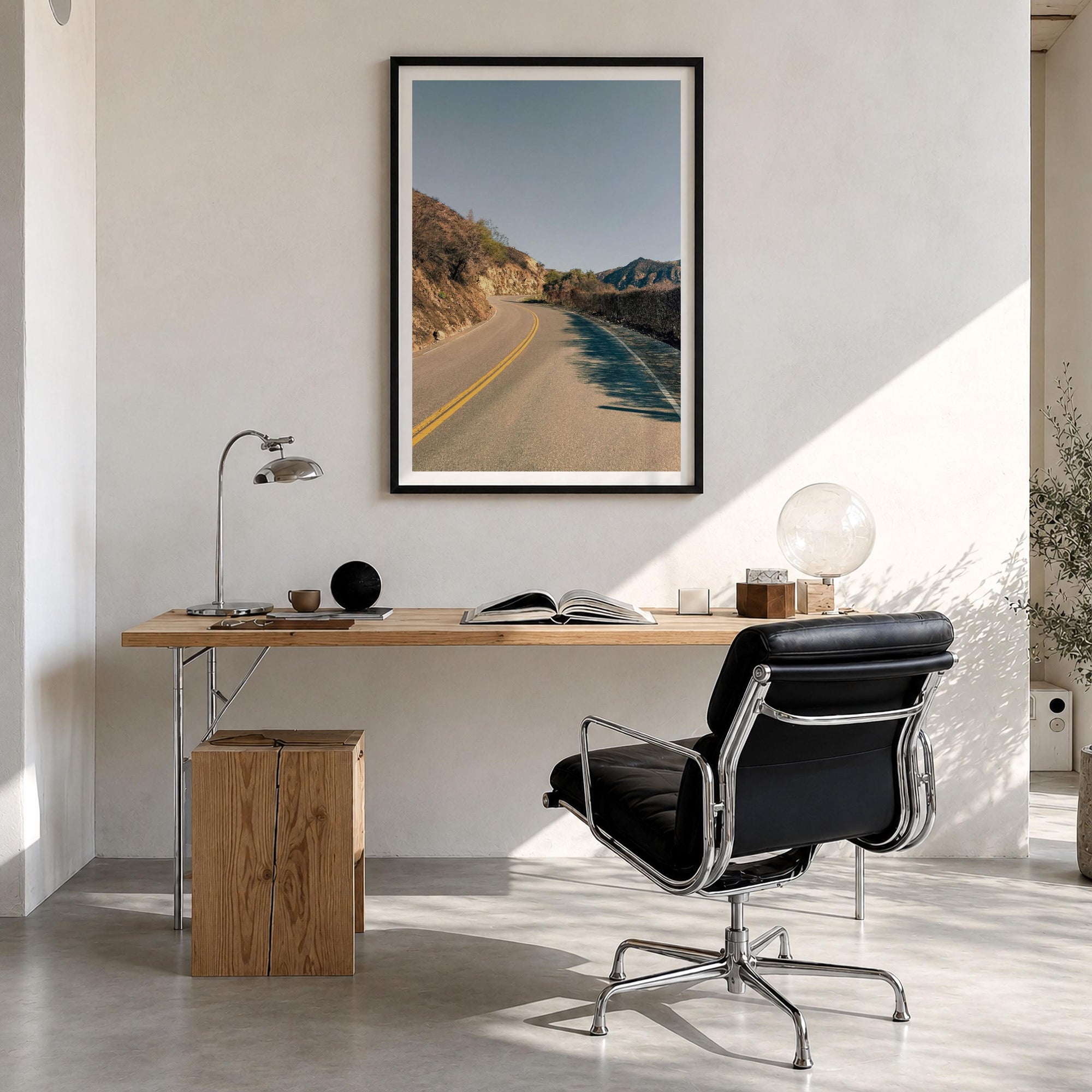 Santa Monica Mountains Fine Art Photo Print – fine art print by The Cali Studio