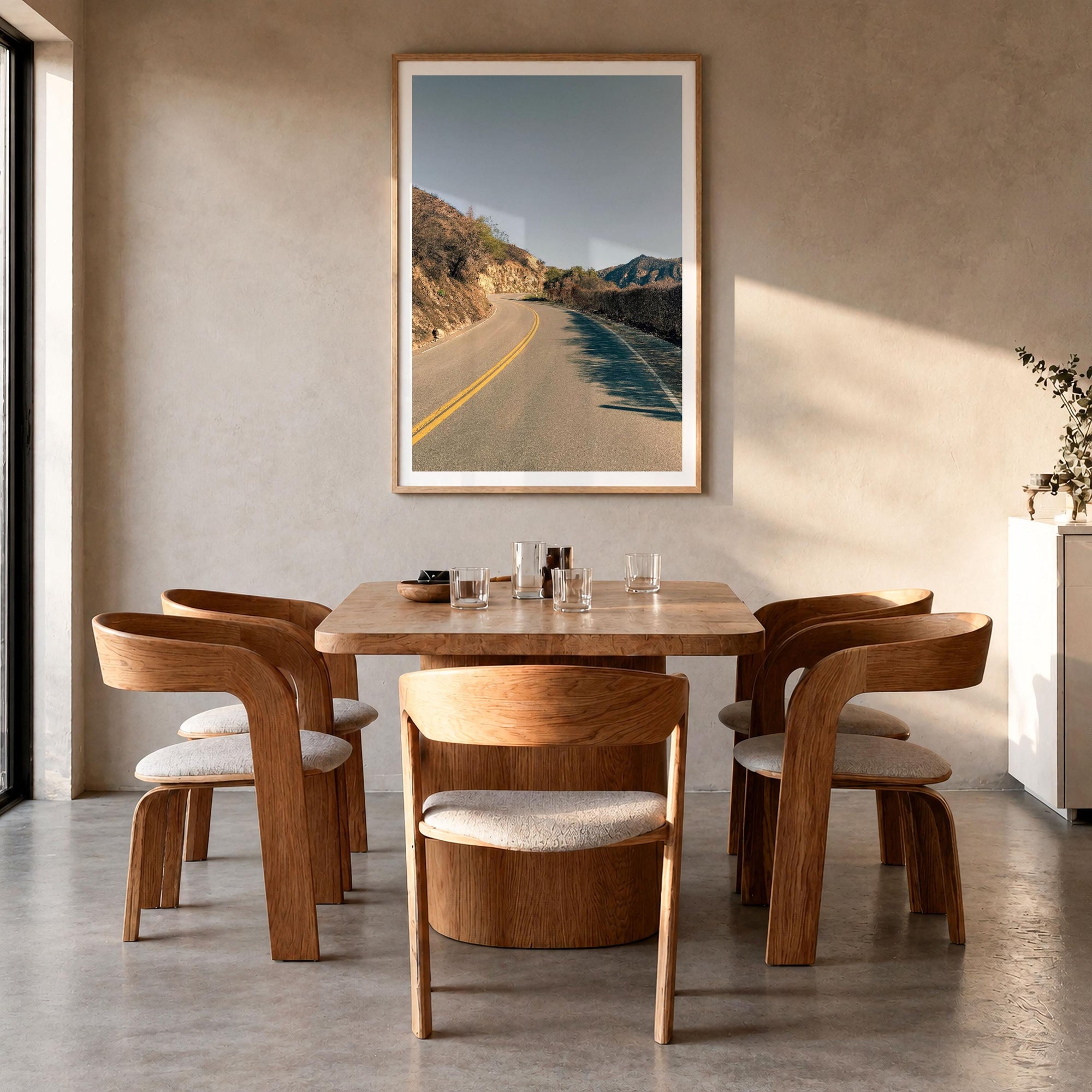 Santa Monica Mountains Fine Art Photo Print – fine art print by The Cali Studio