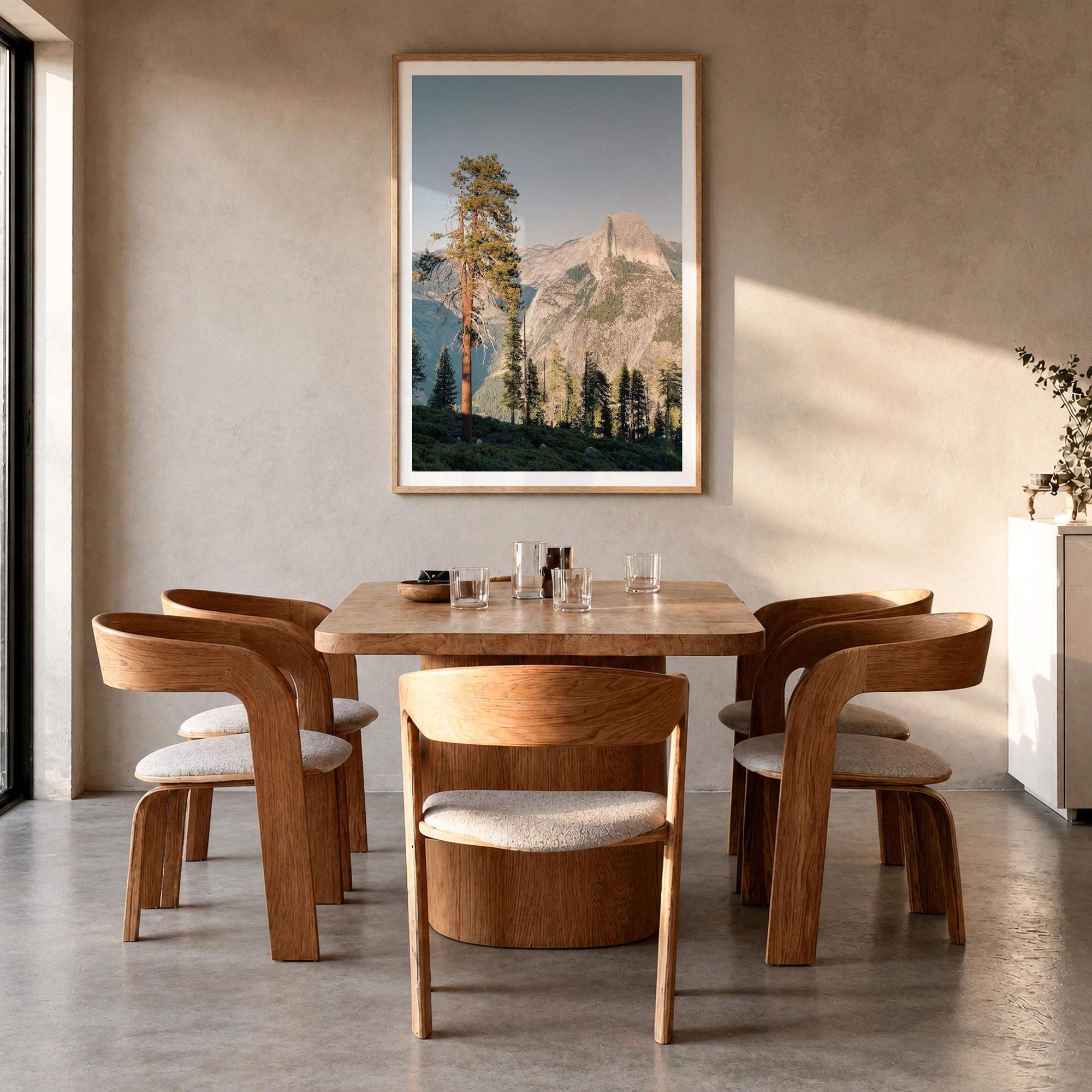 Half Dome Pine Tree Fine Art Photo Print – fine art print by The Cali Studio