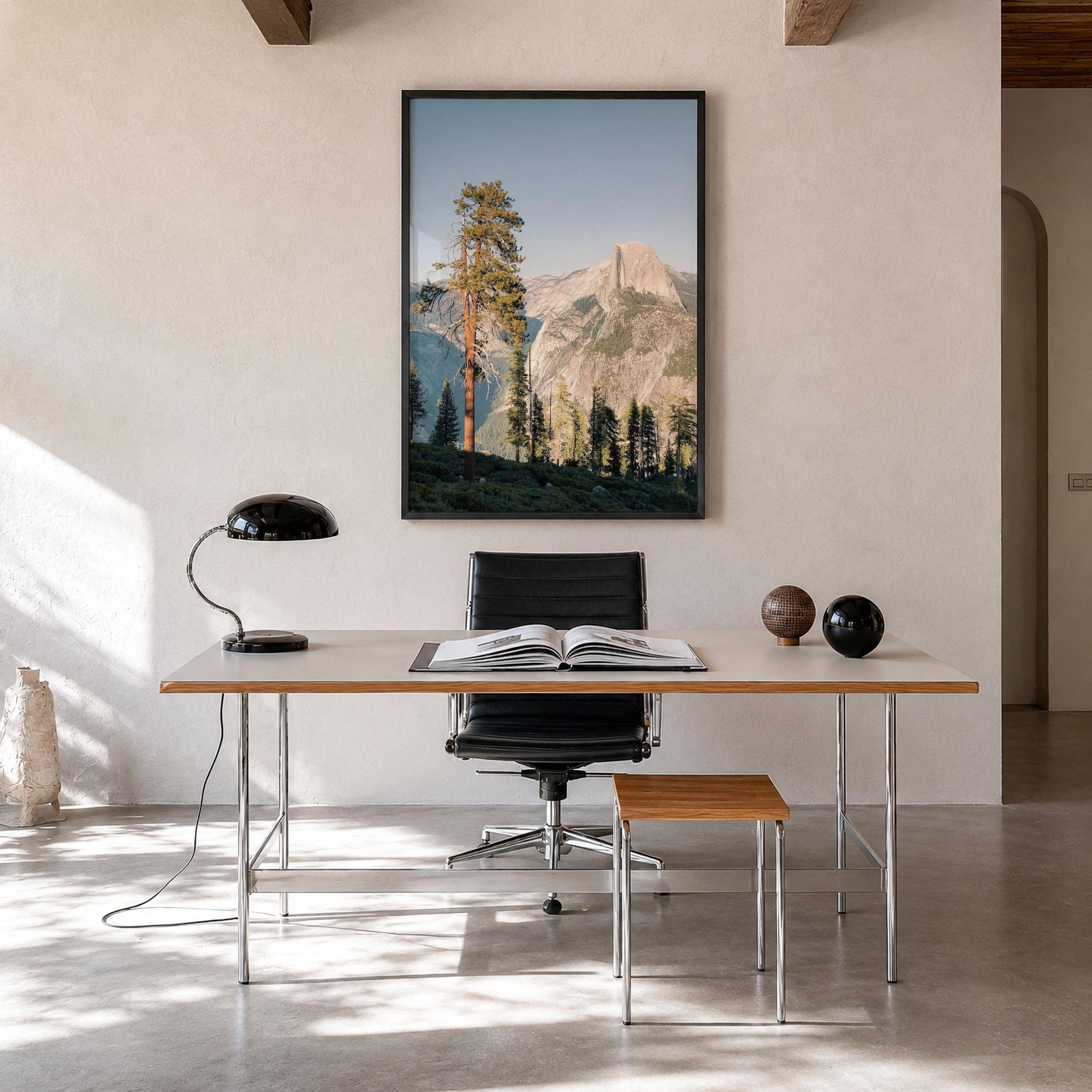 Half Dome Pine Tree Fine Art Photo Print – fine art print by The Cali Studio