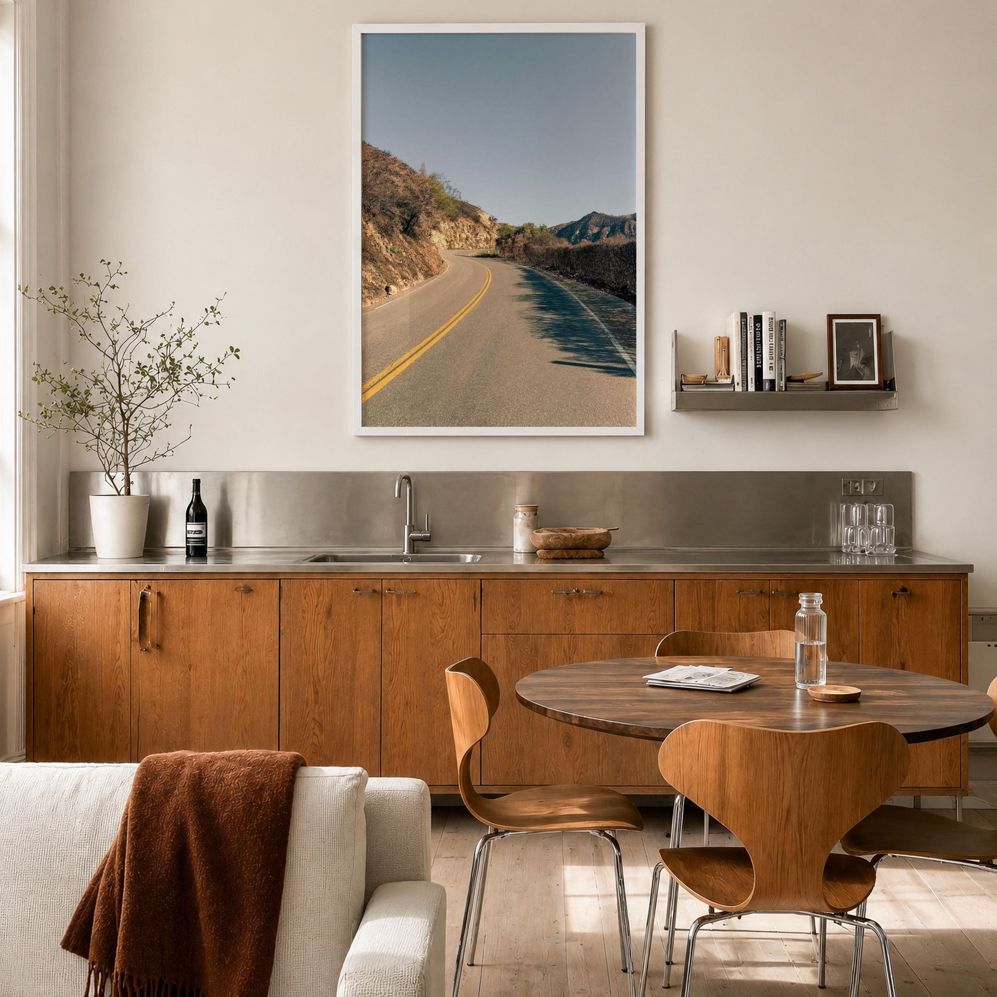 Santa Monica Mountains Fine Art Photo Print – fine art print by The Cali Studio