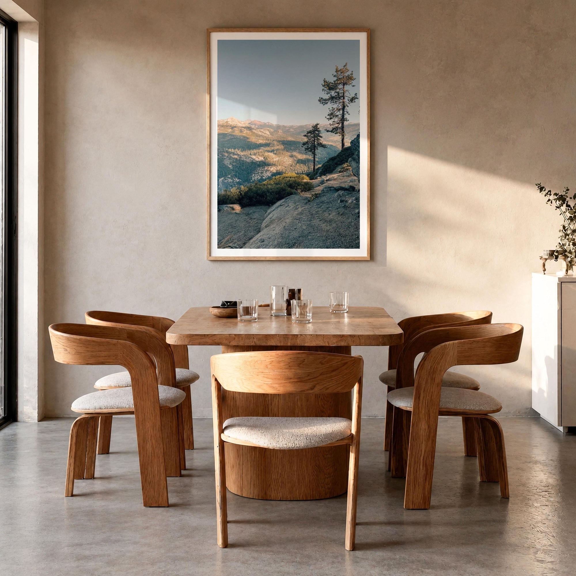 Yosemite Granite Overlook Fine Art Photo Print – fine art print by The Cali Studio
