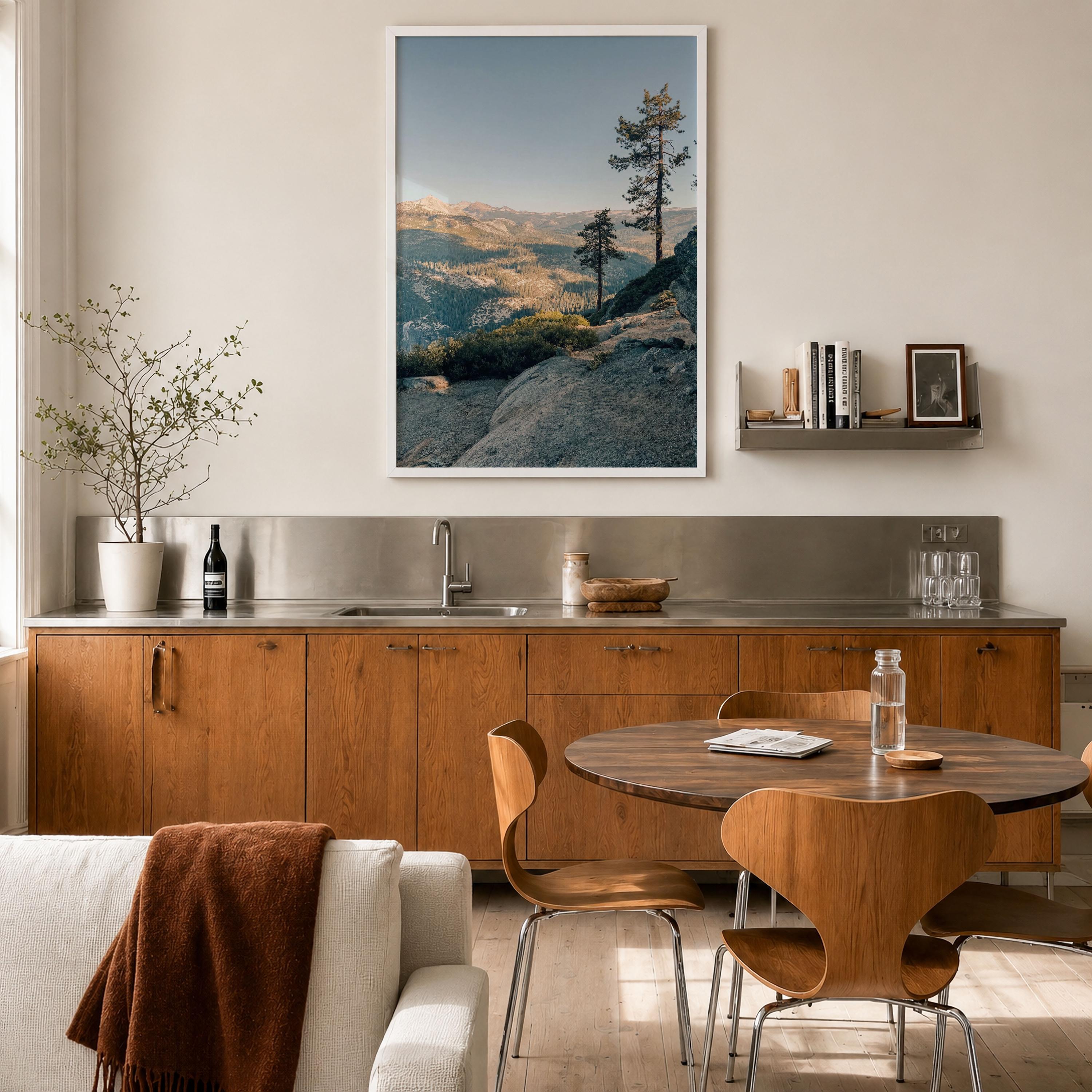 Yosemite Granite Overlook Fine Art Photo Print – fine art print by The Cali Studio