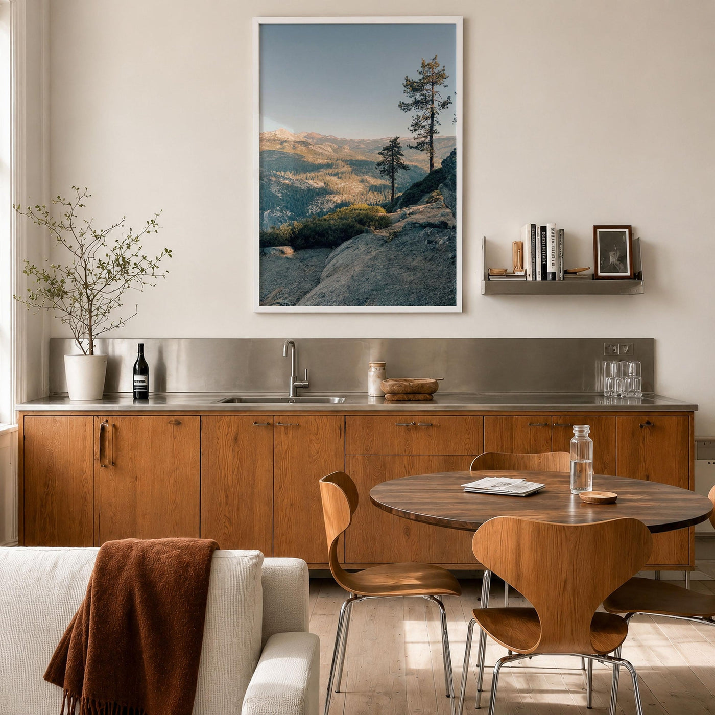 Yosemite Granite Overlook Fine Art Photo Print – fine art print by The Cali Studio