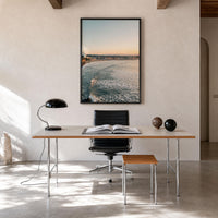 Santa Cruz Wharf Sunset Fine Art Photo Print – fine art print by The Cali Studio