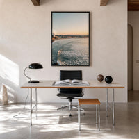 Santa Cruz Wharf Sunset Fine Art Photo Print – fine art print by The Cali Studio
