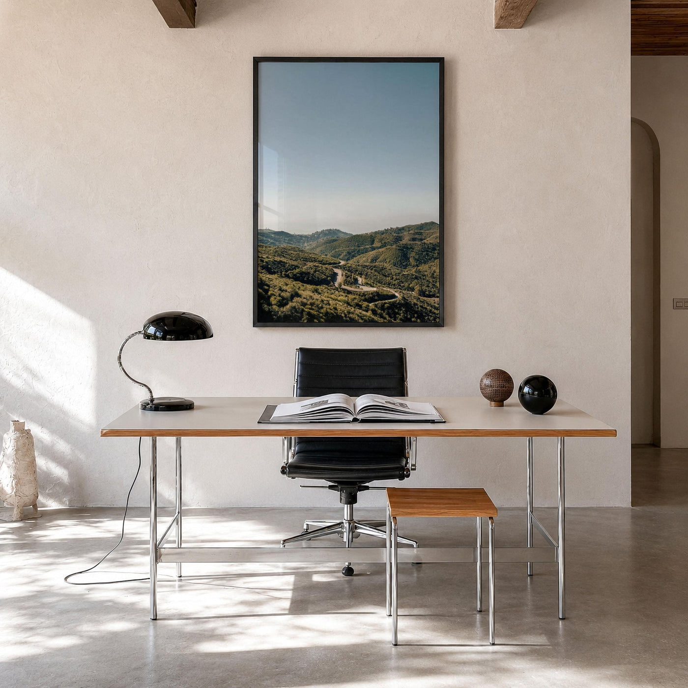 Santa Monica Mountains Fine Art Photo Print – fine art print by The Cali Studio