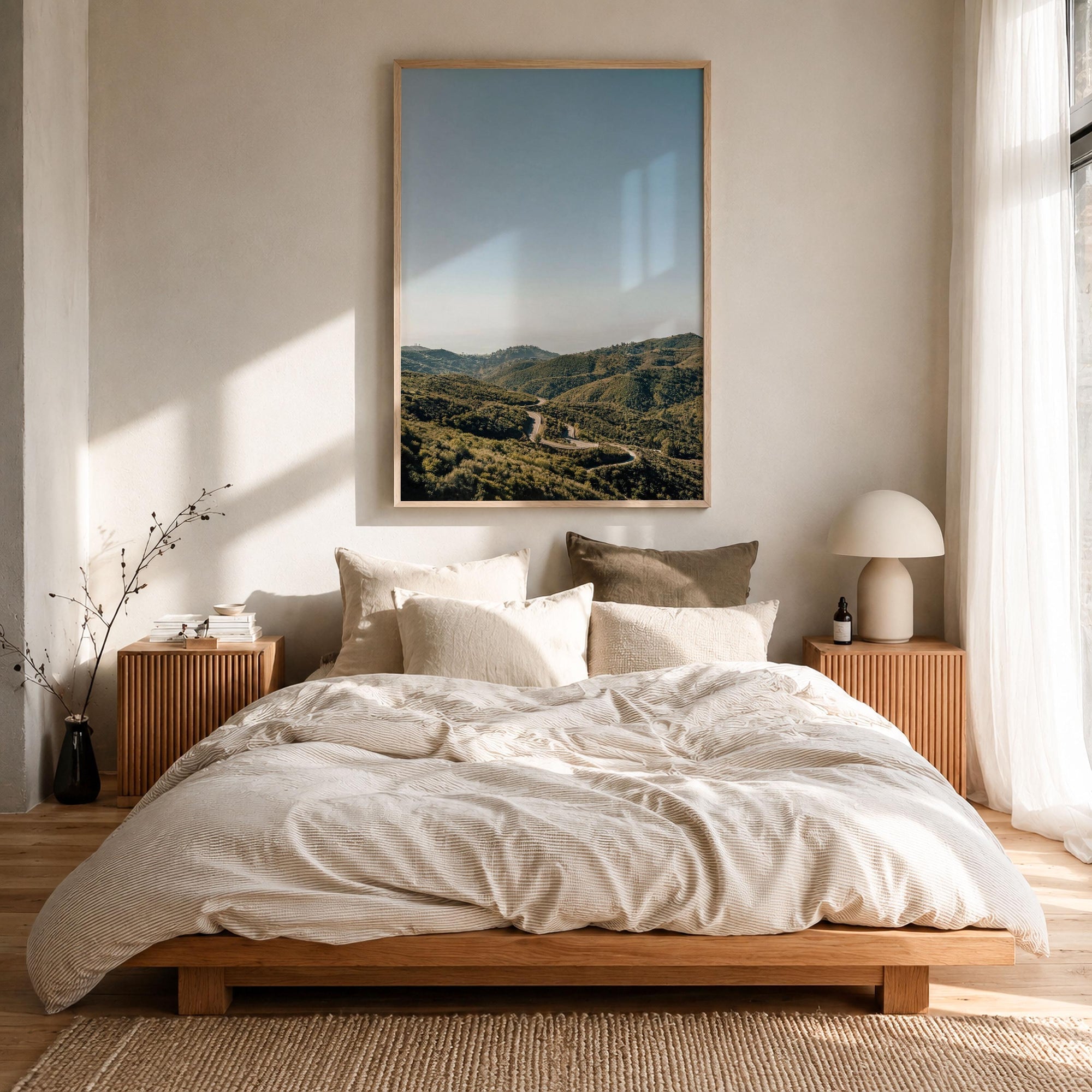 Santa Monica Mountains Fine Art Photo Print – fine art print by The Cali Studio
