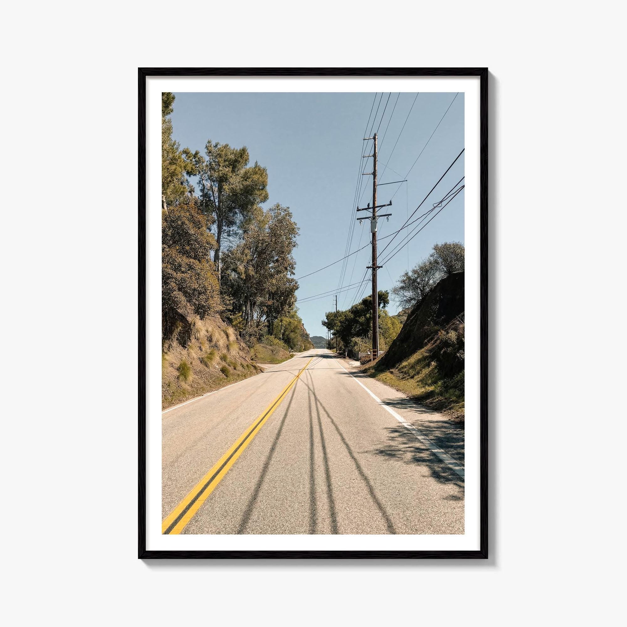 Santa Monica Mountains Fine Art Photo Print – fine art print by The Cali Studio