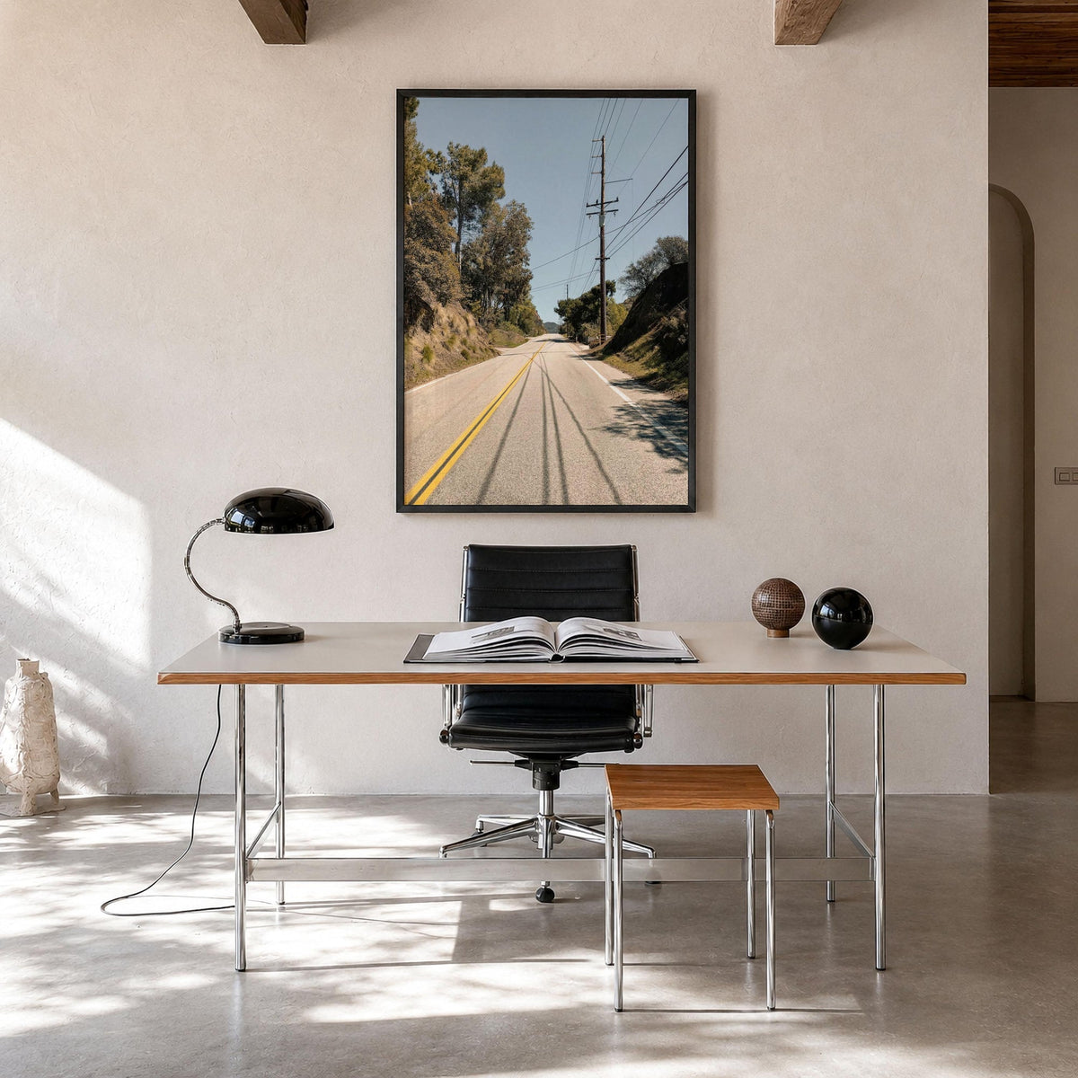 Santa Monica Mountains Fine Art Photo Print – fine art print by The Cali Studio