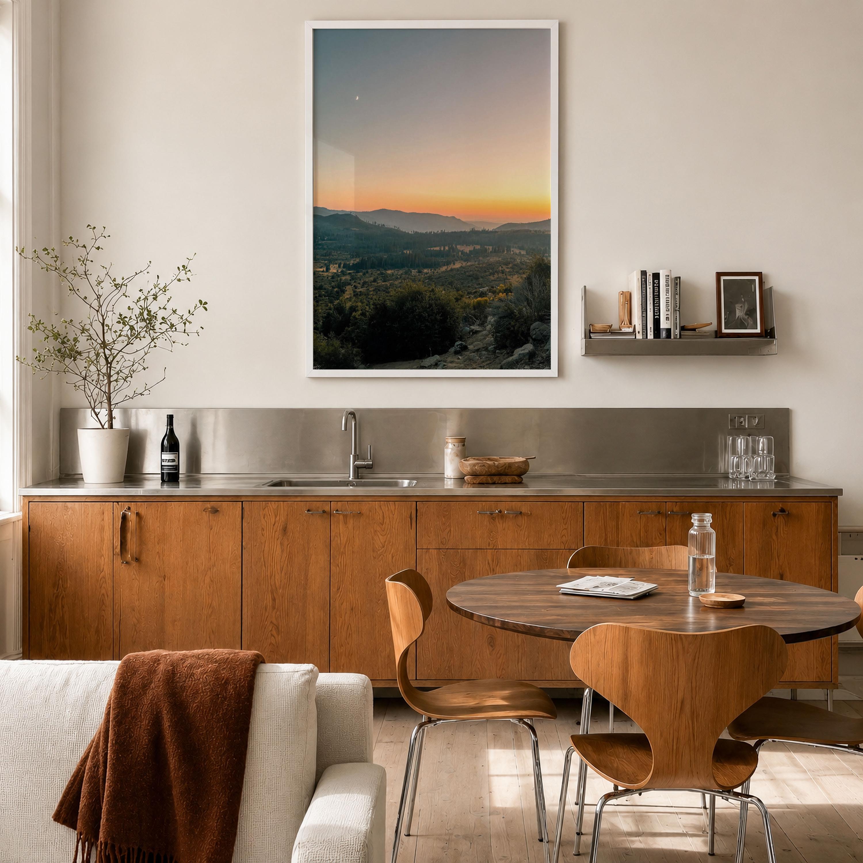 Yosemite Valley Sunset Fine Art Photo Print – fine art print by The Cali Studio