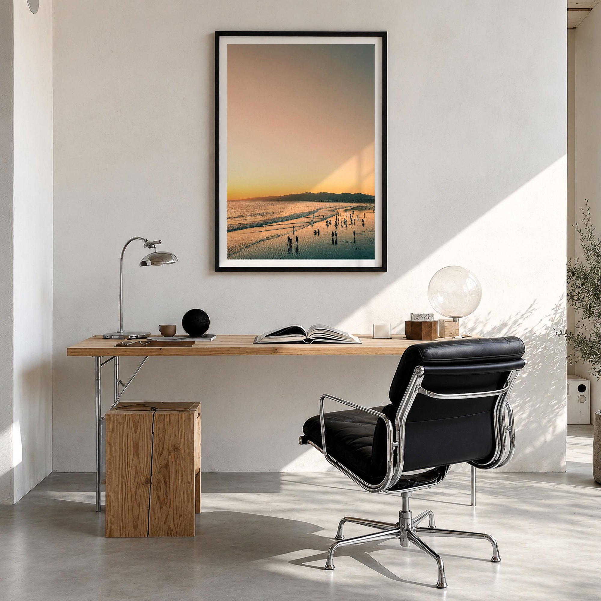 Santa Monica Fine Art Photo Print – fine art print by The Cali Studio