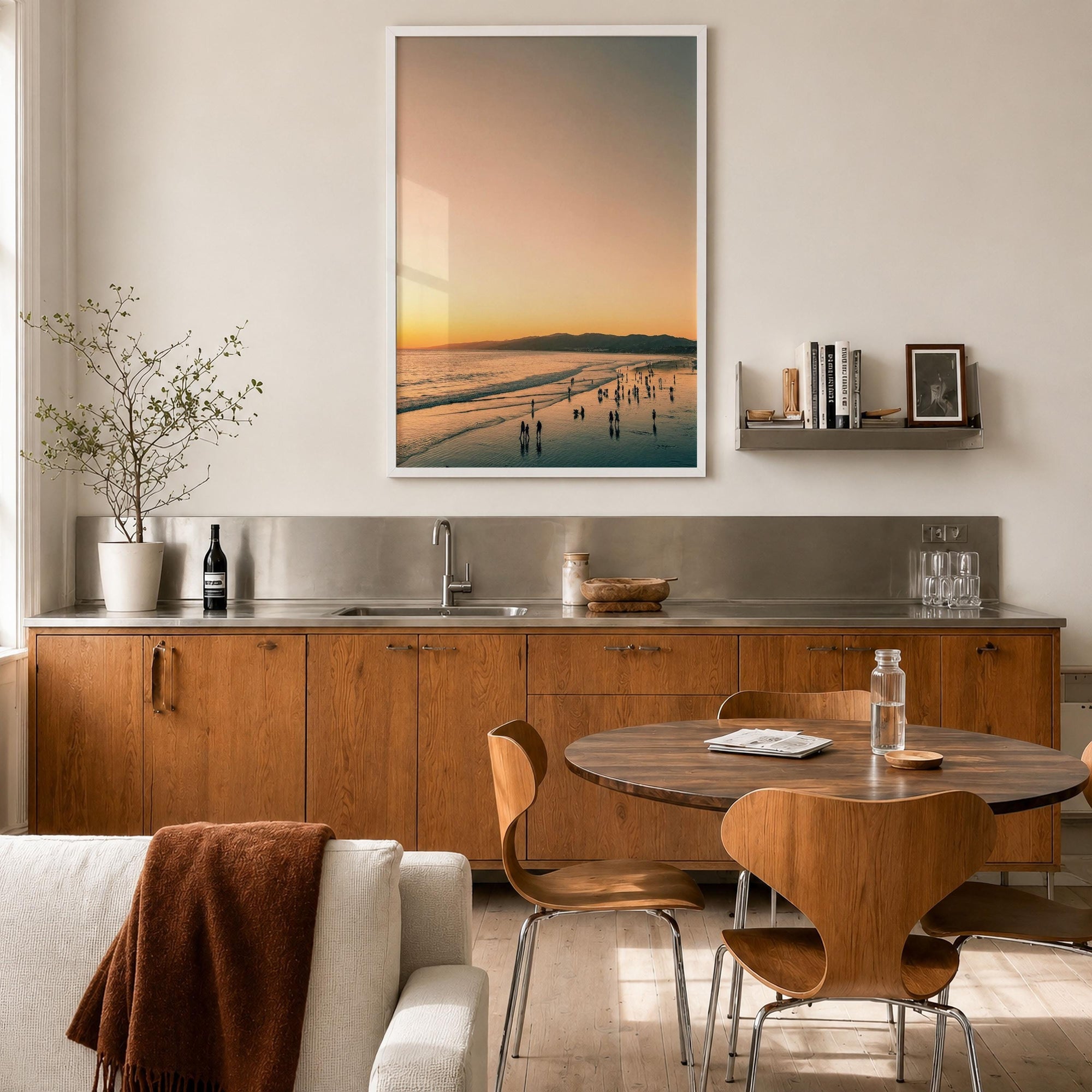 Santa Monica Fine Art Photo Print – fine art print by The Cali Studio