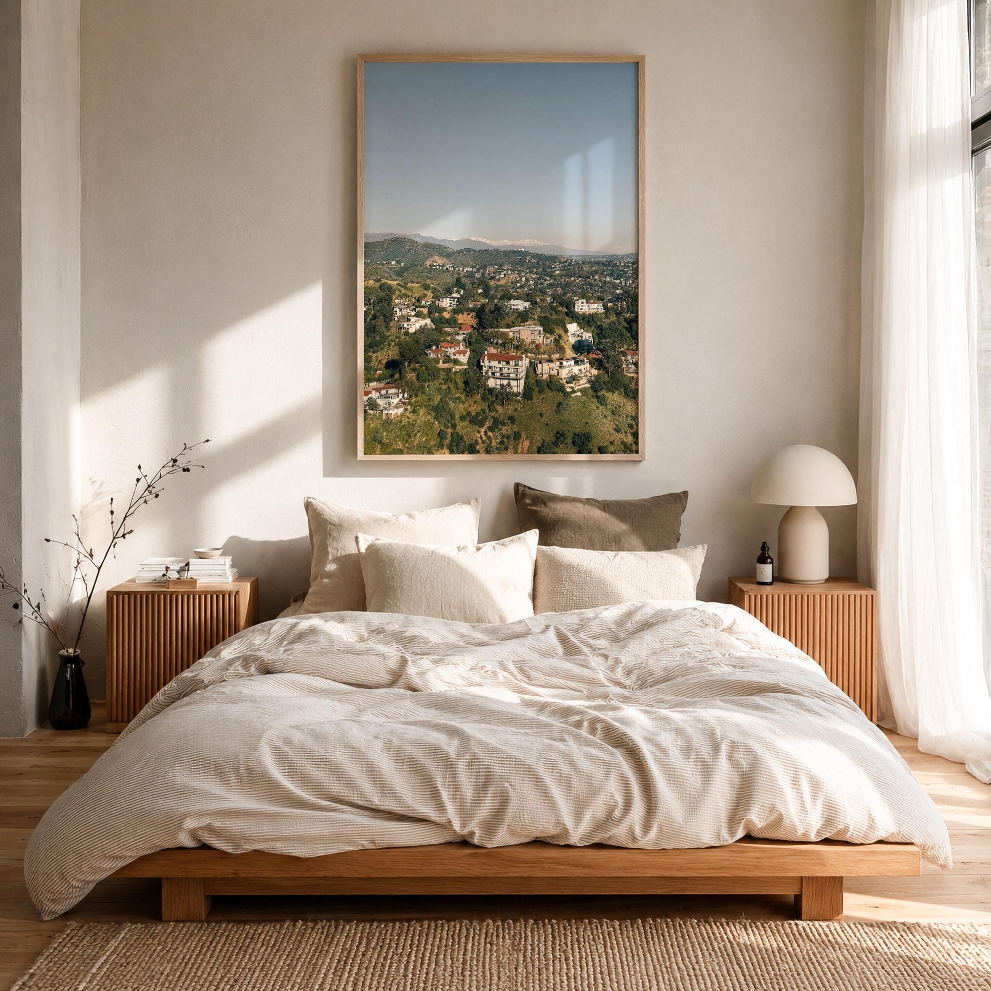 Hollywood Hills Fine Art Photo Print – fine art print by The Cali Studio