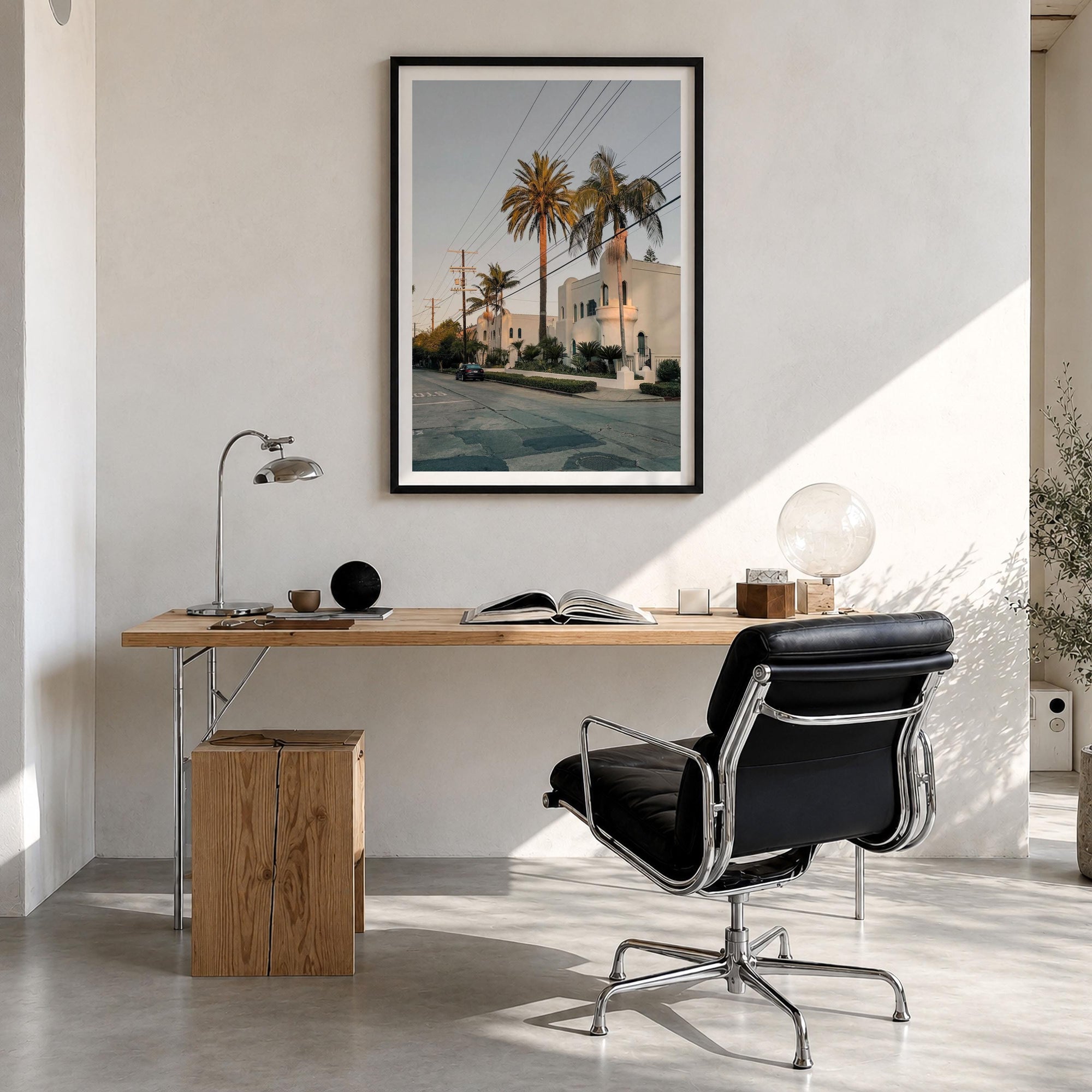 Fairfax Spanish Revival Fine Art Photo Print – fine art print by The Cali Studio