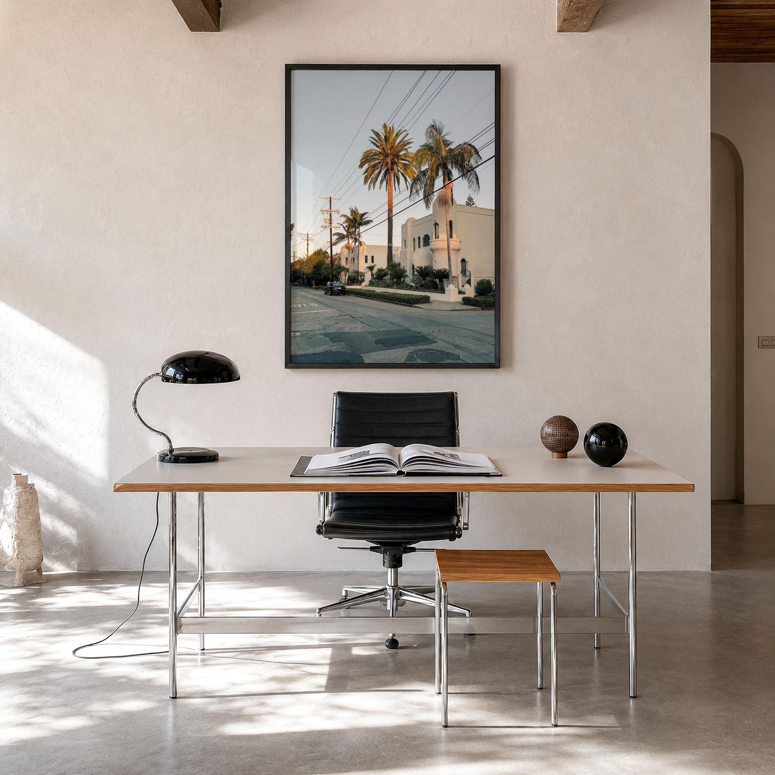 Fairfax Spanish Revival Fine Art Photo Print – fine art print by The Cali Studio