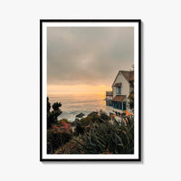 Laguna Beach Cliffside House Fine Art Photo Print – fine art print by The Cali Studio