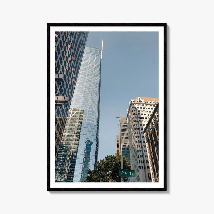 Wilshire Grand Fine Art Photo Print – fine art print by The Cali Studio