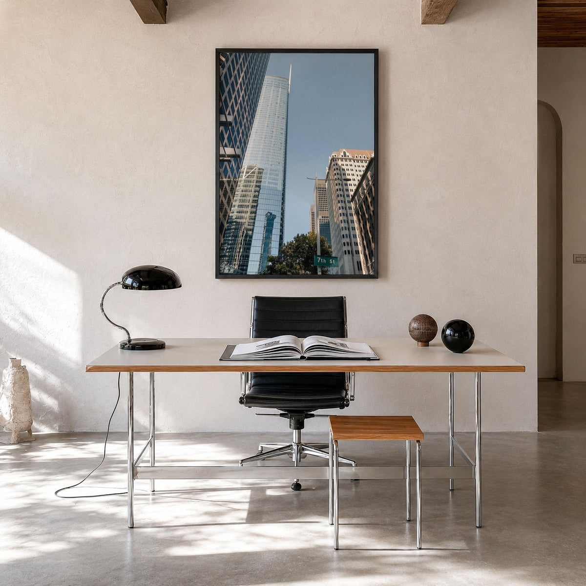 Wilshire Grand Fine Art Photo Print – fine art print by The Cali Studio