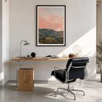 Hollywood Sign Sunset Fine Art Photo Print – fine art print by The Cali Studio