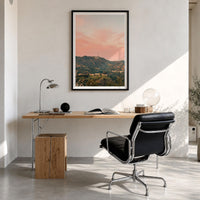 Hollywood Sign Sunset Fine Art Photo Print – fine art print by The Cali Studio